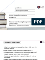 MKT401 Lecture on Analyzing Business Markets