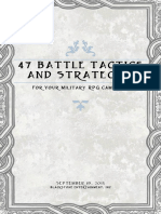 47 Battle Tactics and Strategies For Your Military RPG Campaign
