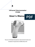 Infrared Thermometer PC 868-EnG