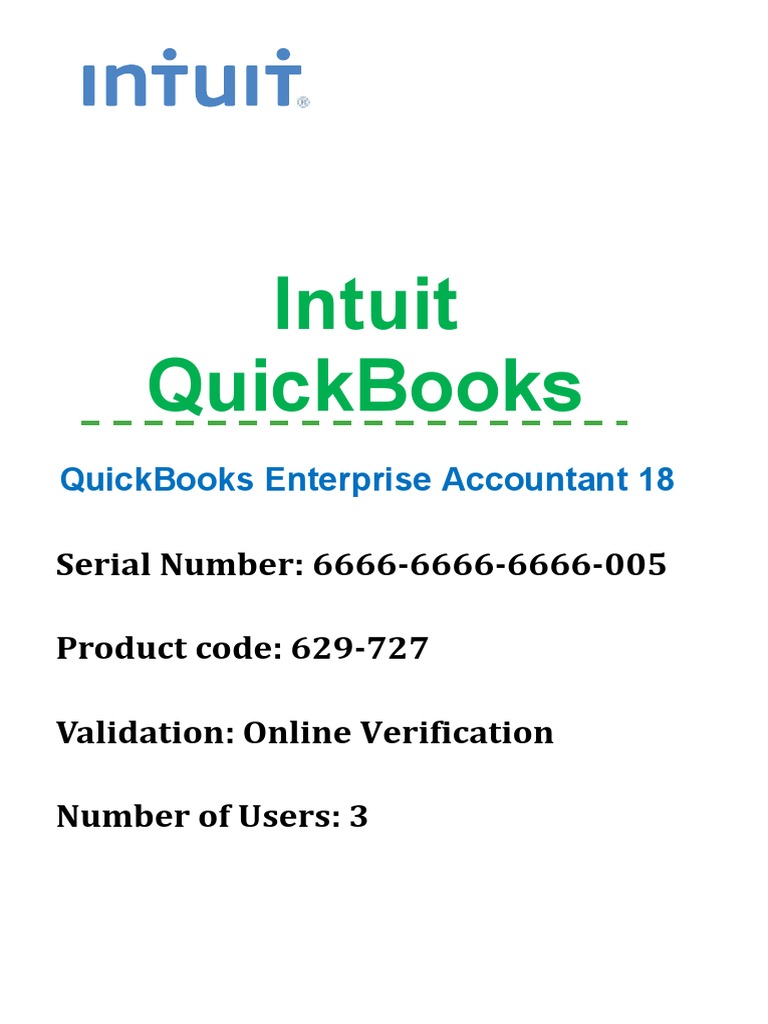 QuickBooks Enterprise Accountant 18 Info | PDF | Business