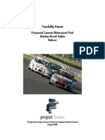 Feasibility Report on Proposed Tasman Motorsport Park