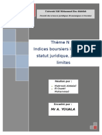 Indices Boursier Islamique