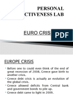 Personal Effectiveness Lab: Euro Crisis 2010