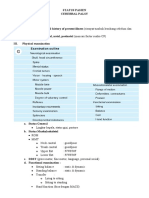 Status Pasien Cerebral Palsy