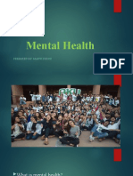 Mental Health: Prepared By: Marvi Feroz