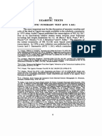 Ugaritic Texts: A. The Ugaritic Funerary Text 1.161)