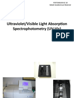 Ultraviolet/Visible Light Absorption Spectrophotometry (UV-Vis)