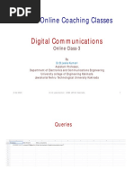 GATE Online Coaching Classes: Digital Communications