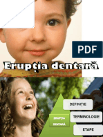 Curs - Eruptia - Dentara - An IV - 2018
