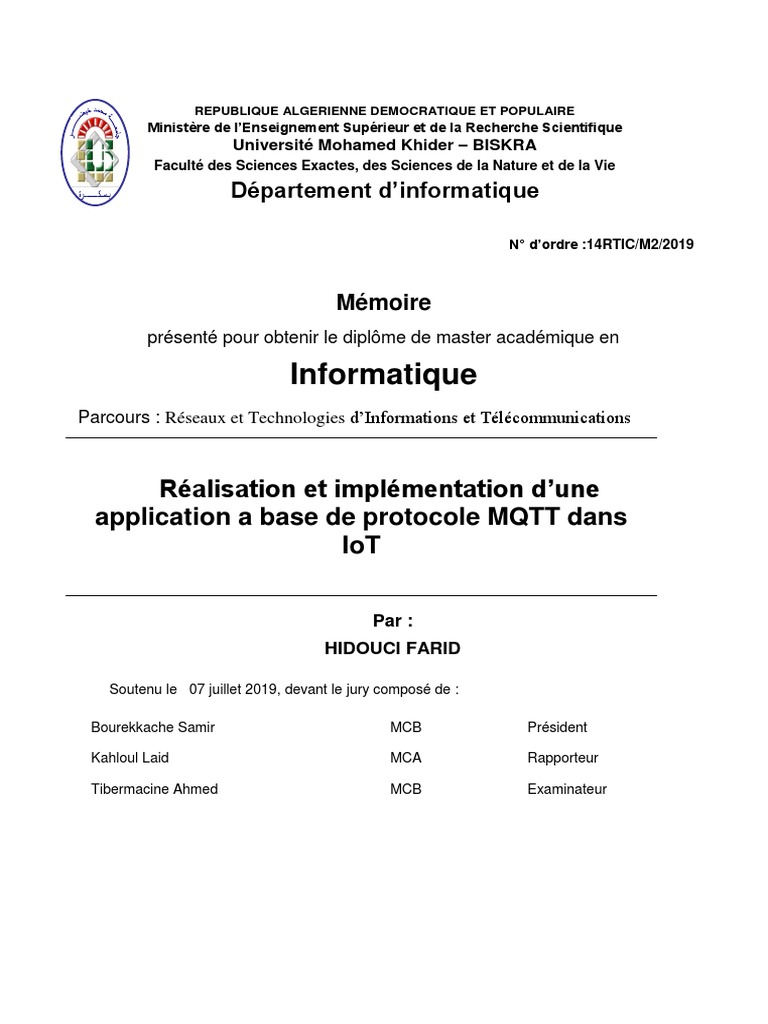 Comment Réaliser Le Schéma Fonctionnelle Du Flowerpower Technologie Hidoussi Farid | PDF | Internet des objets | l'Internet