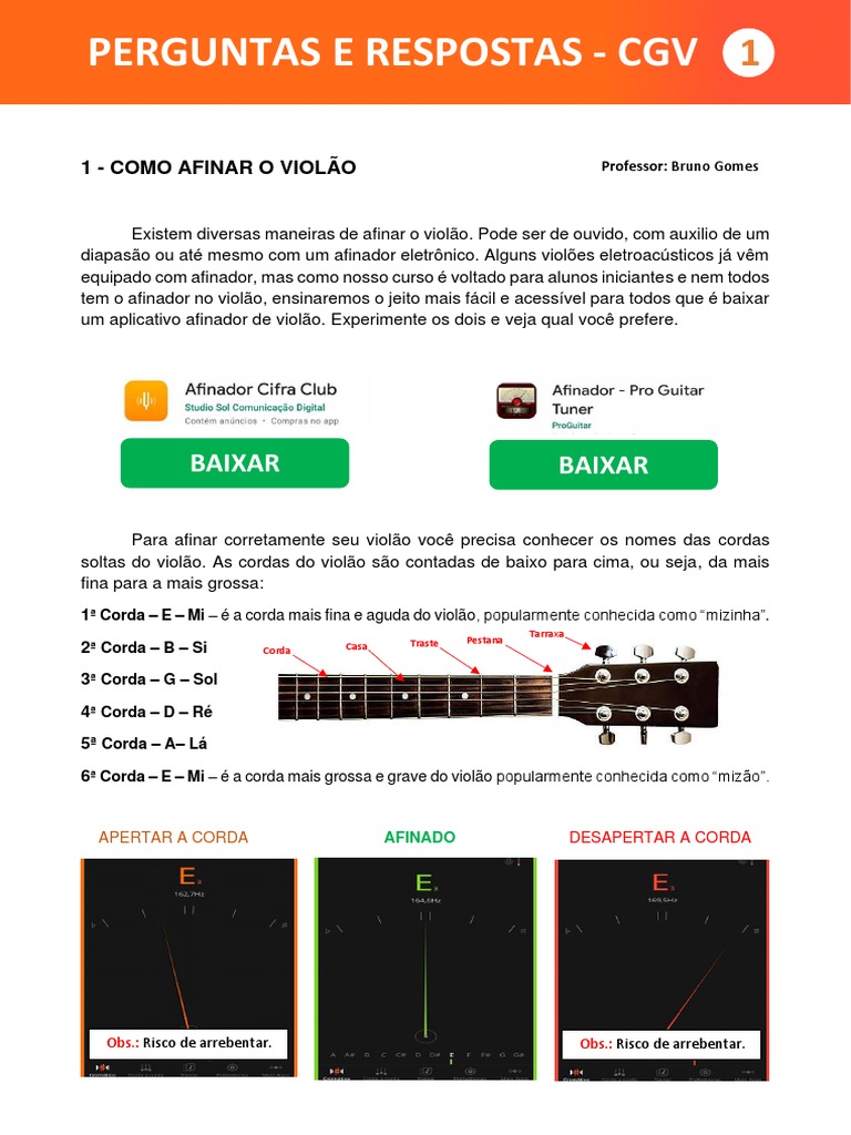 Aula de violão completa para iniciante 2.0, by Gustavo Junio