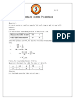 STD 8 Direct and Inverse