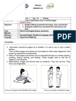 ENG6VC-IIIA-6.2: English 6 Enhanced Las Activity Sheets Week 1