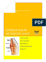 Lembar Balik Arthritis Gout