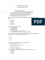 Soal PH 4 Kesetimbangan Kimia-2