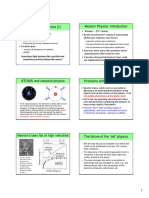 L 33 Modern Physics (1) Modern Physics-Introduction