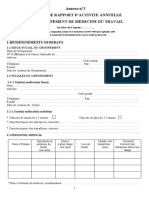 Modele Du Rapport de Lactivite