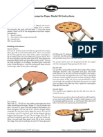 Enterforaprize Paper Model Kit Instructions