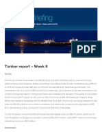 Tanker Report - Week 8: Vlccs