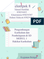 Pengembangan Kurikulum dan Pembelajaran di SD