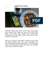 Roti Sardin Gulung Mudah Dan Sedap