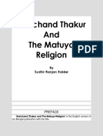 Harichand Thakur and The Matuya Religion