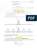 EE451 Lecture 5: Spectral Analysis of Sampling