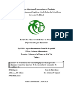 Mesure Et Évaluation Des Constante Physicochimique Des Aliments Formulées (Mesure de La Viscosite de Concentre de Confiture)