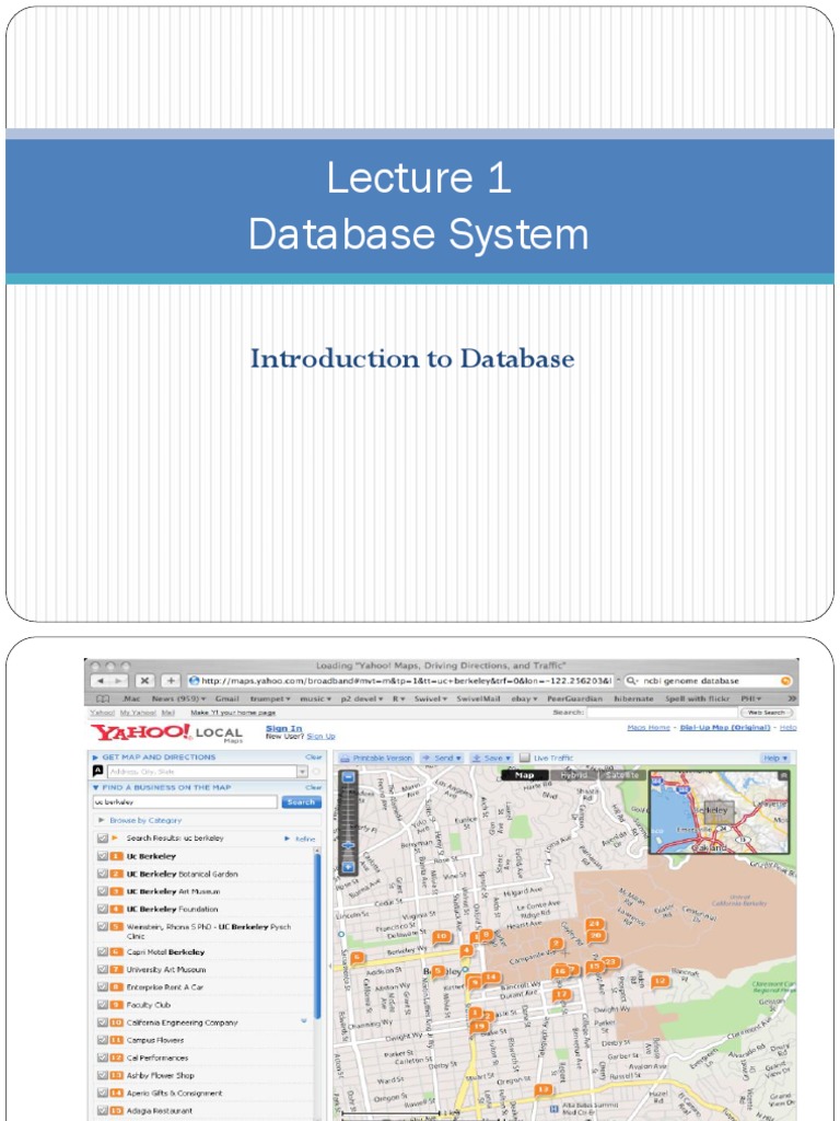 DB Lec 1&2 | PDF | Databases | Relational Model