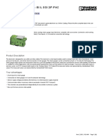 Inline Function Terminal - IB IL SGI 2/F-PAC: Product Description