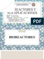 Bioreactores y Sus Aplicaciones