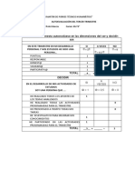 Autoevaluación Del Tercer Trimestre Nombre y Apellido: David Polo Mencia Curso: 6to"b" Fecha: 17 / 11 / 2021