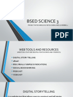 Bsed Science 3: Project in Technology in Teaching and Learning 2