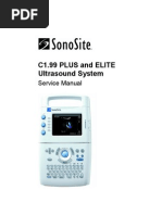 SonoSite Ultrasound System C1.99 Service Manual (P02913-02)