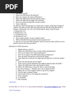 Oracle Questions:: On Wed, Mar 23, 2011 at 22:24, Arun Kumar Gollamudi Wrote