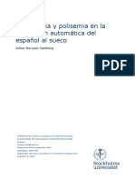 Traducción automática y homonimia y polisemia