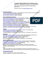 Lista de Livros Radiologia Medica RX Mamografia Fisica