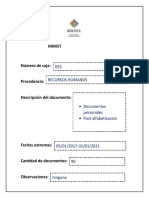 Cajas Normalizadas 2021