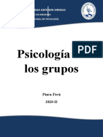 Psicología de Los Grupos