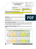 Guia No 5 Calameo y Excel Tercer Periodo