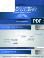 Bank Dan Lembaga Keuangan Lainnya (Bank Syariah)