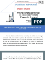 Sesión-10-Titulación Potenciométrica CH3COOH y PROPAGACIÓN DE ERRORES