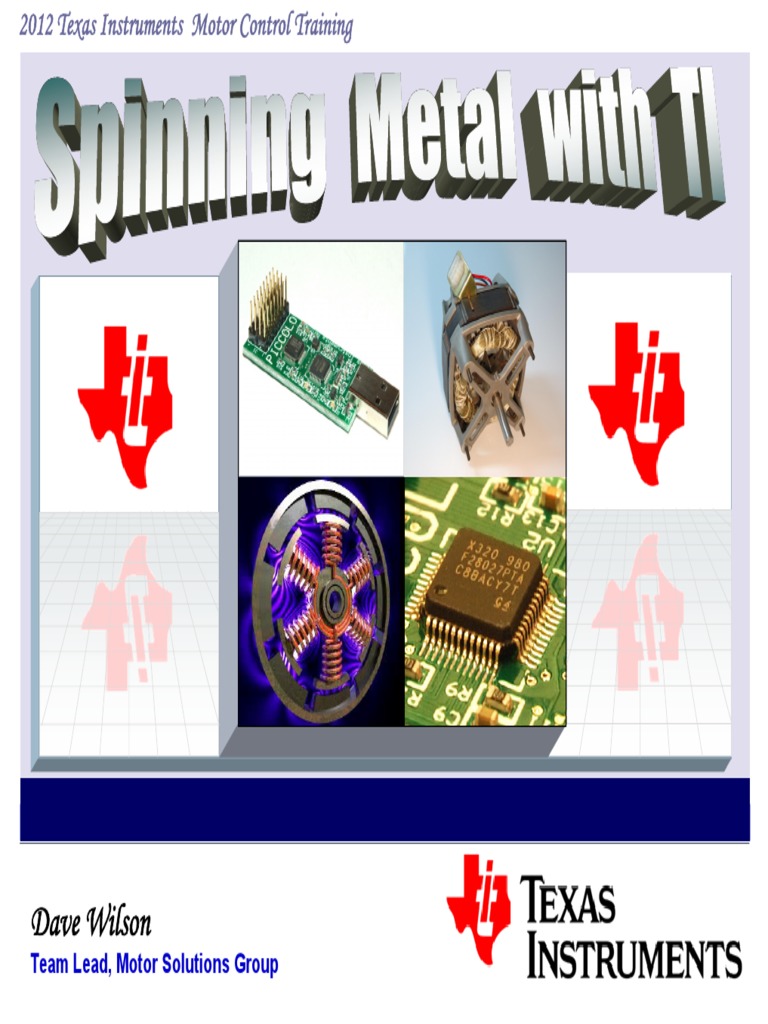Texas Instruments Motor Control Training | PDF | Electric Motor ...