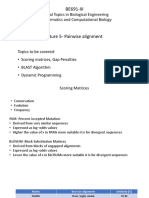 BE691-III: Special Topics in Biological Engineering Bioinformatics and Computational Biology