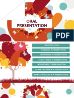 Oral Presentation