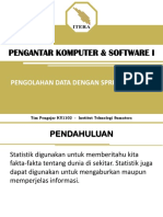 Slide Pendukung Modul 11 - Pengolahan Data Spreadsheet III