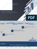 The Boeing Company Ratio Analysis: Prepared by