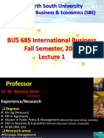 BUS 685-3 IB Lecture 1