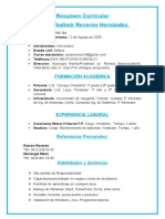 Curriculum - Saud Reveron