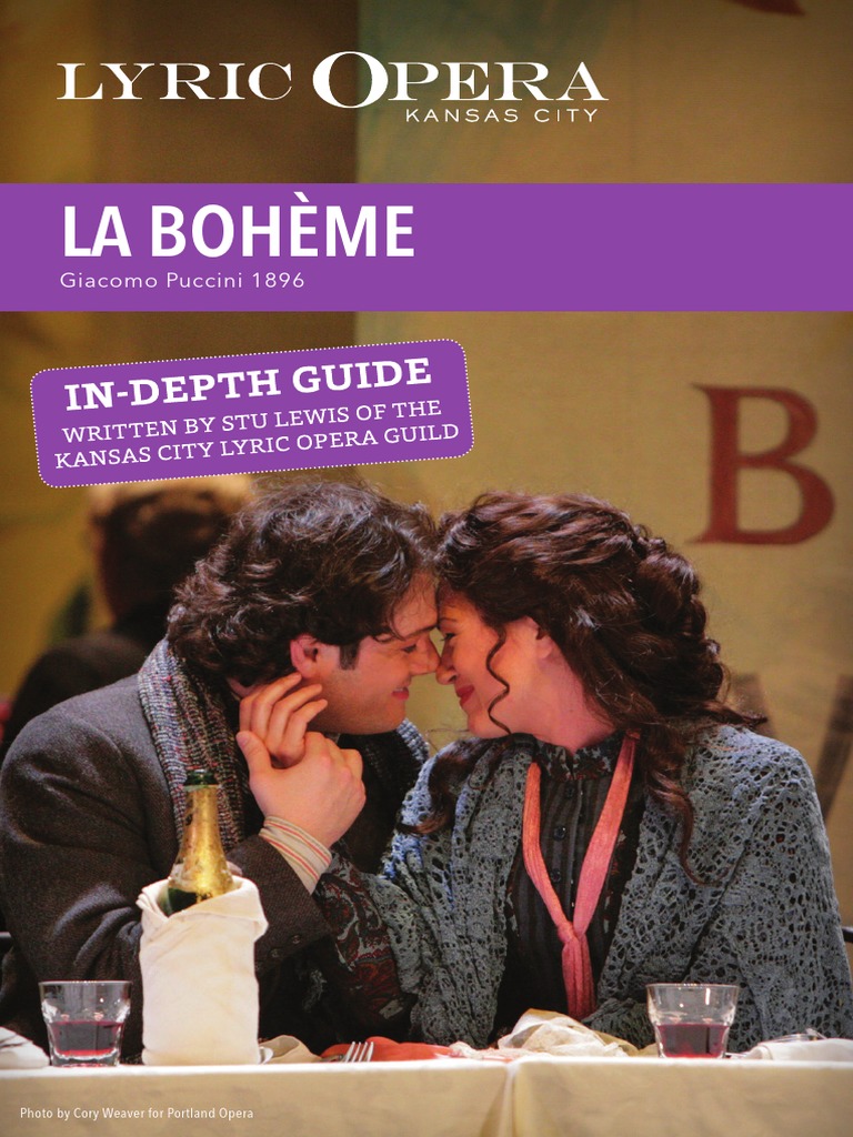 La Boheme Guide PDF La Bohème Puccini